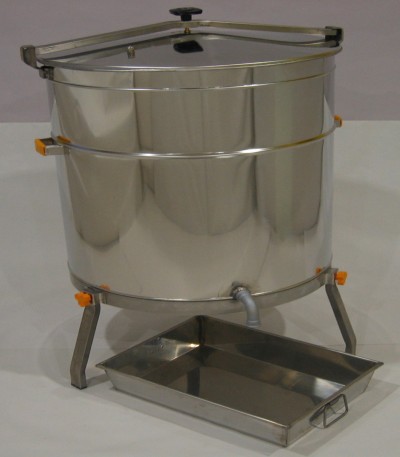 Caldeira Aço Inox a Gás para Cera 300/400lt