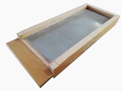 Estrado Langstroth Núcleo - Sanitário Emalhetado