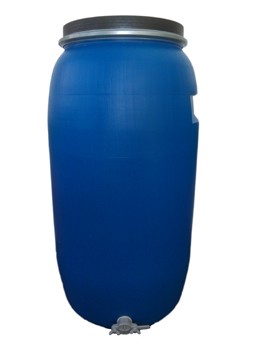 Bidão Plástico 220lt c/ torneira