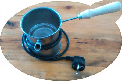 Caldeirinha Eléctrica p/ Derreter Cera