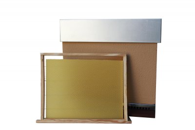 Quadro de cria para colmeia de abelhas e caixa de embalagem