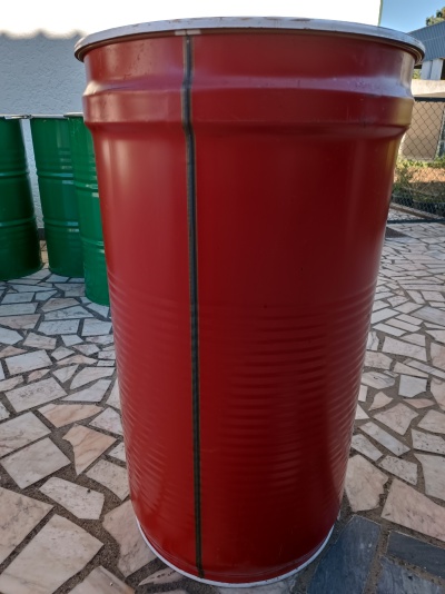 Bidão Chapa usado s/ cinta de aperto