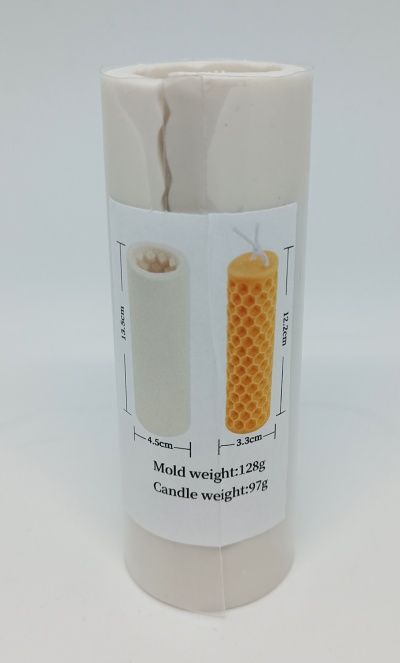 Molde Silicone modelo redonda fina alta 12,5cm