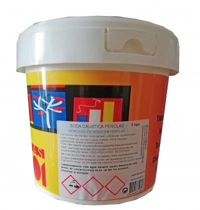 Soda Caustica Perolas 5kg