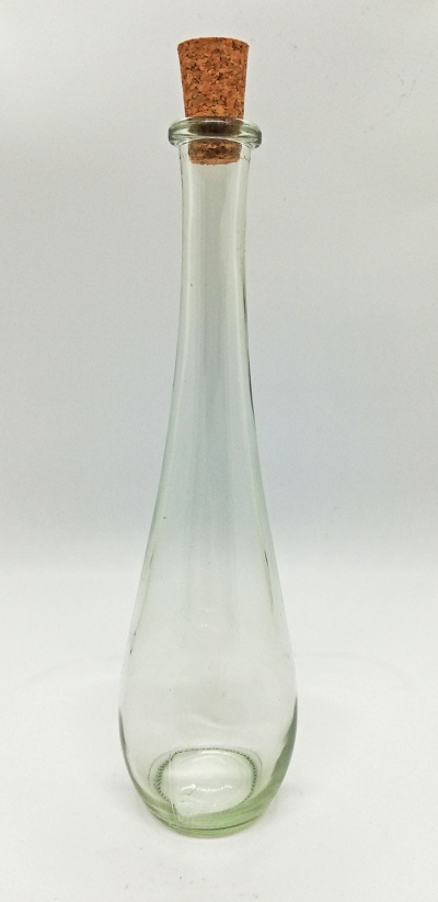 Garrafa Vidro Lagrima 100ml com rolha