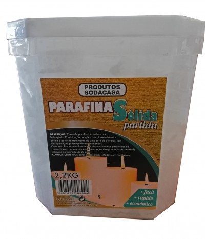 Parafina Sólida 2.2kg