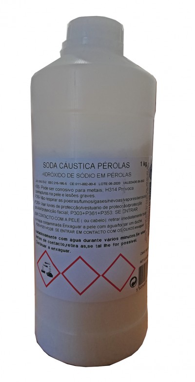 Soda Caustica Perolas 1kg