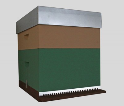 Colmeia Langstroth Completa Pintada s/ Cera