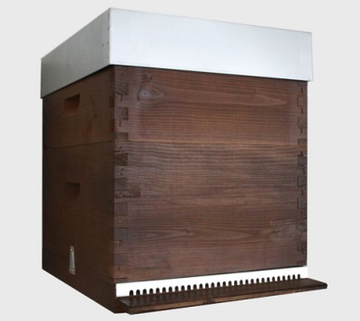 Colmeia Langstroth Completa Emalhetada s/ Cera