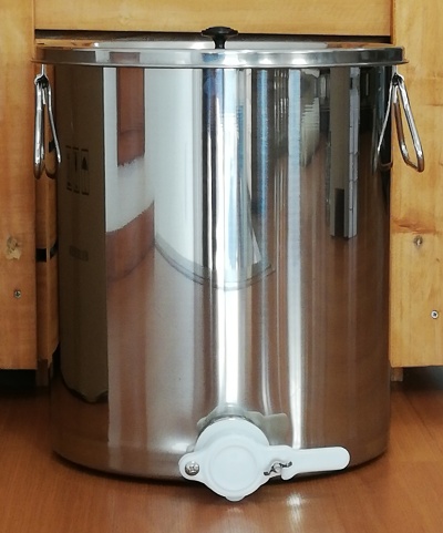 Depósito Inox 30kg Económico