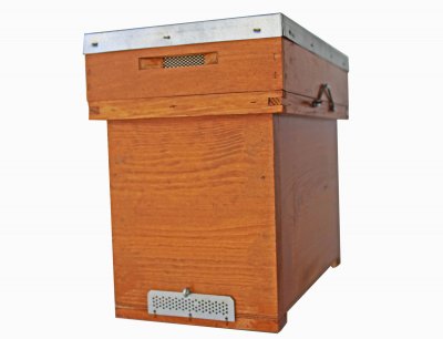 Colmeia Núcleo - Porta Enxames em Madeira s/ Quadros