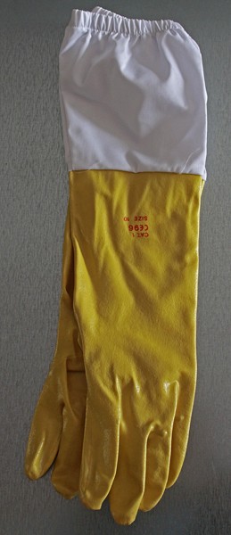 Luvas Nitrilo Amarelas