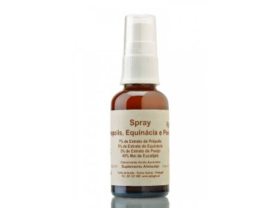 Spray de Própolis, Mel e Equinácia