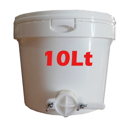 Balde Plástico 10lt com Torneira