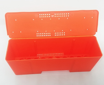 Caixa Transporte Laranja para Jaula Abertas