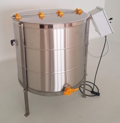 Extractor Inox Eléctrico Radial 28 quadros c/ Temporizador Digital tipo Industrial