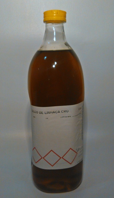 Oleo Linhaça Cru 1Lt