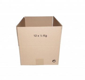 Caixa Cartão 12 Frascos - 500g