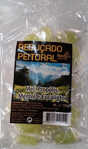 Rebuçados Peitorias (Mel, Mentol, Eucalipto)