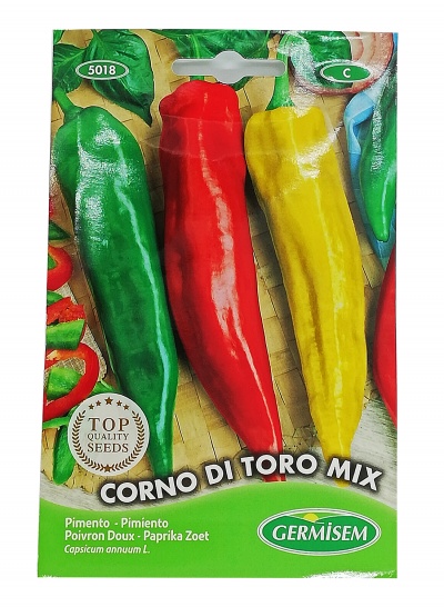 Semente Pimento Corno Touro 10g