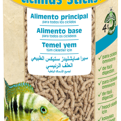 Sera Cichlids Sticks Nature - Alimento base para todos os ciclídeos