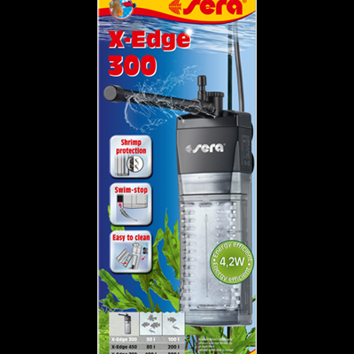 Sera X-Edge 300 - filtro de canto - para aquários até 100 litros