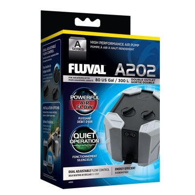 Fluval A202 - Bomba de ar ultra silenciosa para aquários até 300L