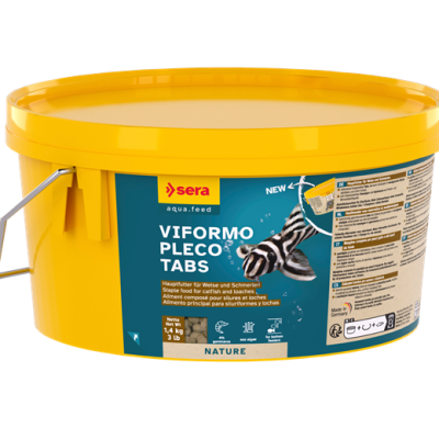 Sera Viformo Pleco Tabs - Alimento para peixes de fundo