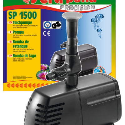 Sera pond SP 1500 - Bomba de água com repuxo para lago 1650L/h