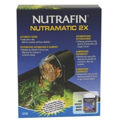Nutrafin Nutramatic 2x - Alimentador para peixes de aquário