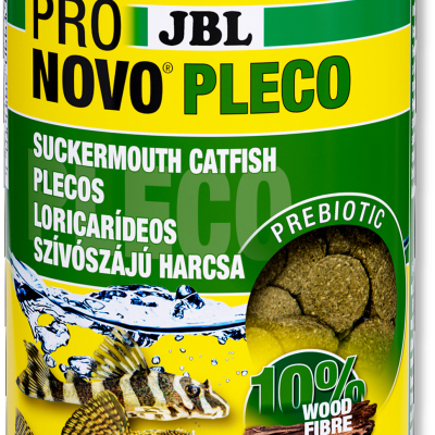JBL PRONOVO PLECO WAFER M - Alimento em pastilhas para peixes de fundo