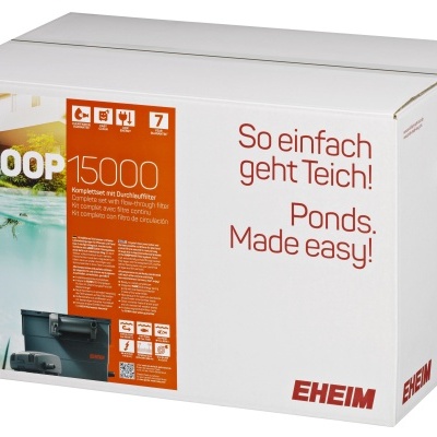 Eheim Loop 15000 - Kit filtro para lago com UV integrado e bomba de água