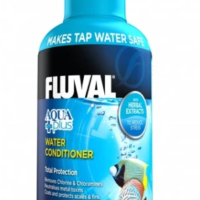 Fluval Aquaplus - Condicionador de água e anti-cloro para aquário