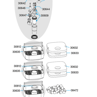 Sera fil bioactive 400 + UV - filtro externo com UV para aquários até 400L