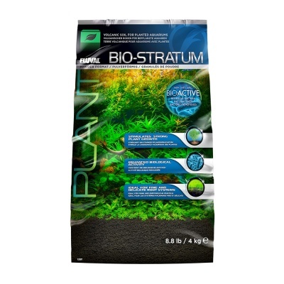 Fluval Bio-Stratum Plant - Substrato fértil biológico para aquários plantados