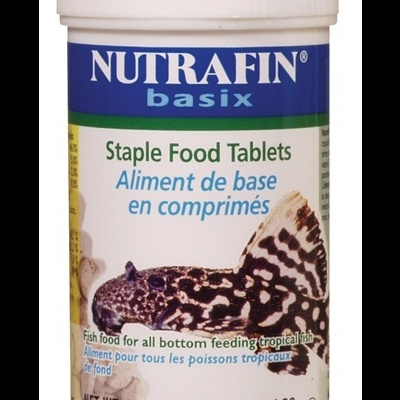 Nutrafin Basix Tablets - Alimento em pastilhas para peixes de fundo