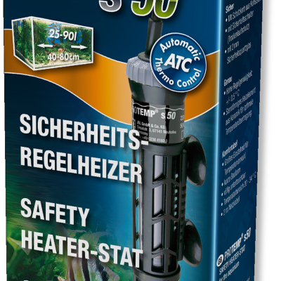 JBL PROTEMP S 50 - Aquecedor/ termóstato para aquários de 30 a 80L