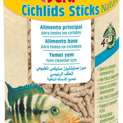 Sera Cichlids Sticks Nature - Alimento base para todos os ciclídeos