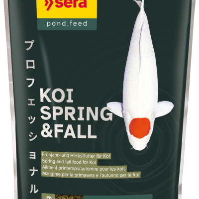 Sera Koi Professional Spring & Fall - Alimento especial de primavera e outono para carpas koi