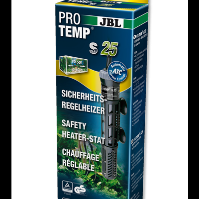JBL PROTEMP S 25 - Aquecedor/ termóstato para aquários de 10 a 50L