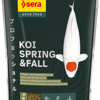 Sera Koi Professional Spring & Fall - Alimento especial de primavera e outono para carpas koi