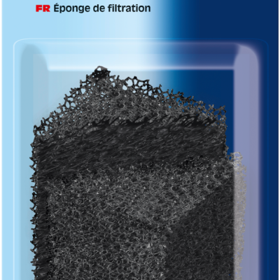 Esponjas Filtrantes pretas para filtros Sera X-Edge