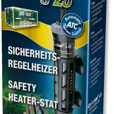 JBL PROTEMP S 25 - Aquecedor/ termóstato para aquários de 10 a 50L