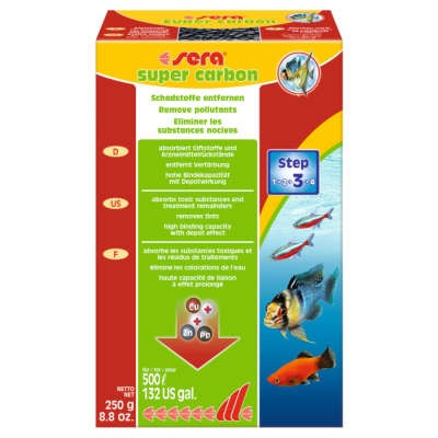 Sera Super Carbon - Carvão ativado especial