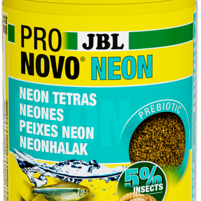 JBL PRONOVO NEON GRANO XXS - Alimento principal granulado para Néons e peixes pequenos