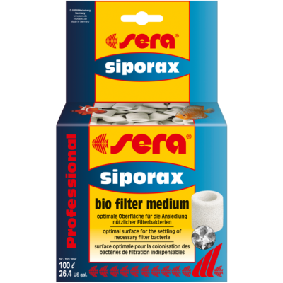 Sera siporax Professional - anéis para filtragem biológica