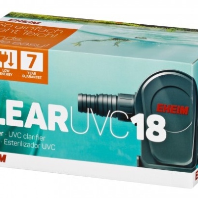 Eheim Clear UVC-18 -Esterilizador/ clareador UV para lagos