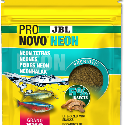 JBL PRONOVO NEON GRANO XXS - Alimento principal granulado para Néons e peixes pequenos