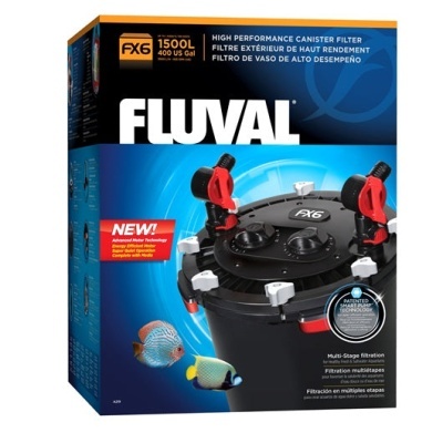 Fluval FX6 - Filtro externo de alto desempenho para aquários até 1500L