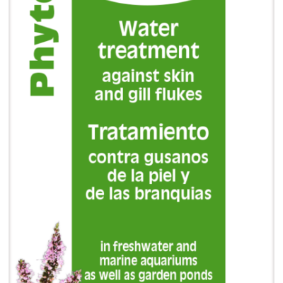 Embalagem Sera Tremazid para tratamento de água em aquários e lagos.